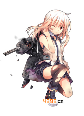 战舰少女r不知火大破