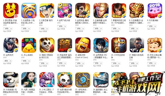 AppStore畅销榜