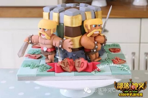 部落冲突蛋糕