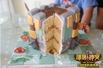 部落冲突蛋糕