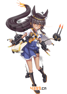 战舰少女r黑背豺大破
