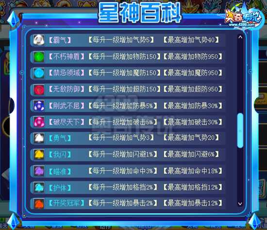 奥奇传说星神大全3