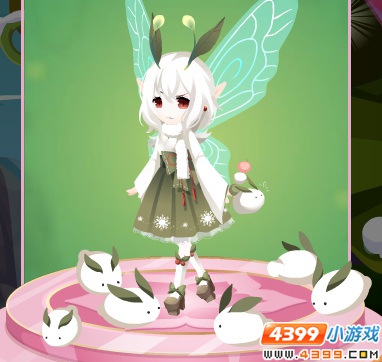 小花仙神笔年的魔力世界更新 和菓兔背景秀