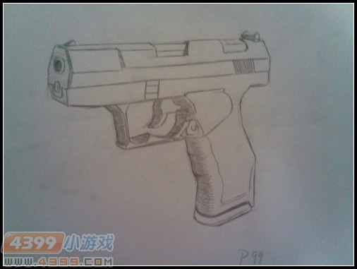 死狙击玩家手绘—P99