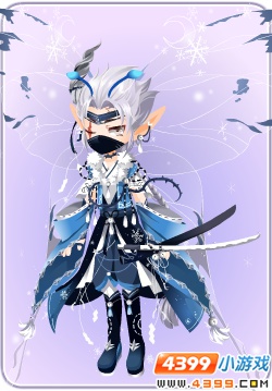 小花仙君惑雪套装 男