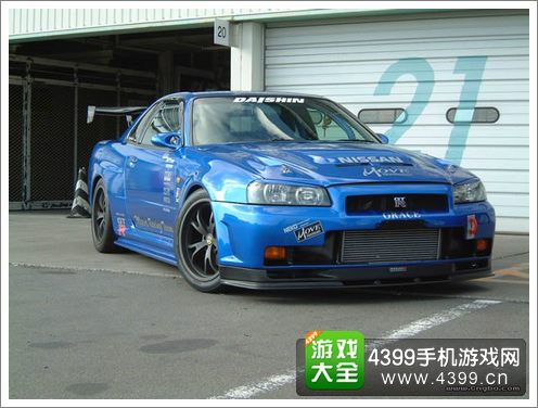 狂野飙车8B级车尼桑SkylineGTR34实车