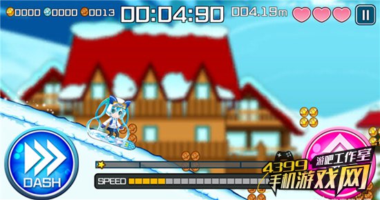 雪初音跑酷2016截图