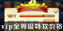 航海王强者之路vip价格表 vip全等级特权价格