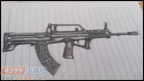 生死狙击玩家手绘—经典95式