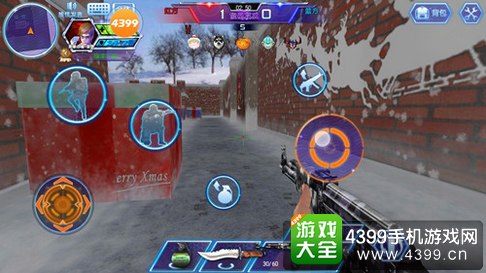 火线精英手机版圣诞广场解析