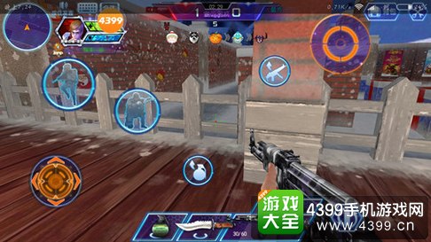 火线精英手机版圣诞广场解析