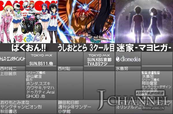 2016年4月春季新番一览 持续更新中