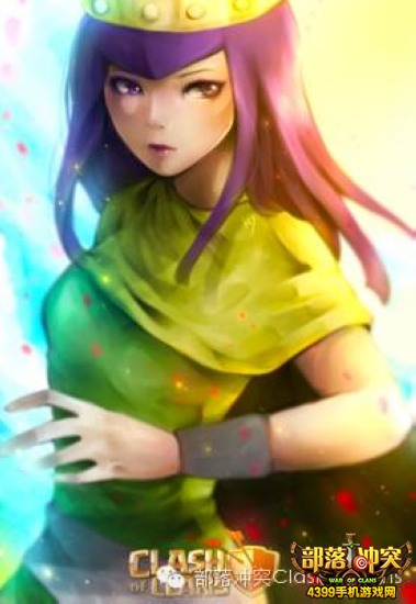 部落冲突弓箭女王