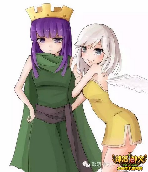 部落冲突弓箭女王