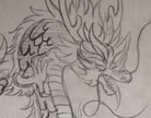 造梦西游4素描青龙