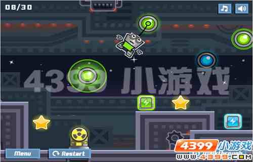4399《小小机器人闯天关》智逃险境