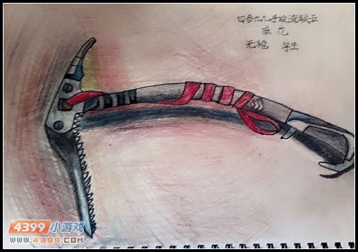 生死狙击玩家手绘-登山镐出击