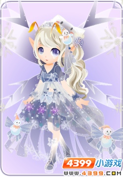小花仙雪人之约套装 女