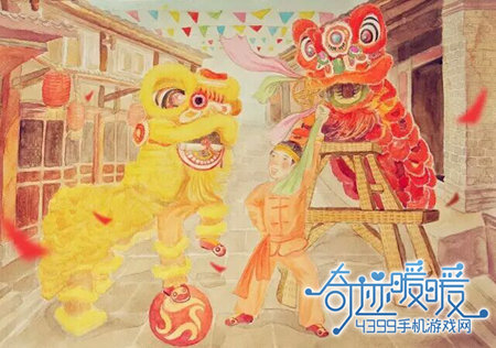 奇迹暖暖耍狮子
