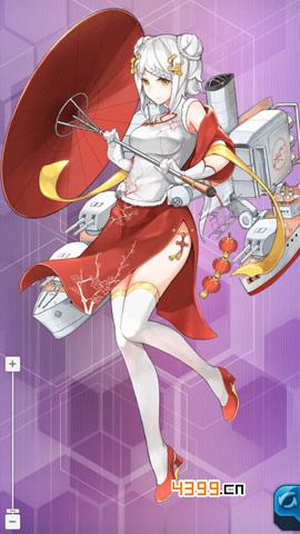 战舰少女r重庆绯衣金带