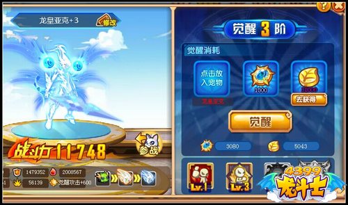 龙斗士龙皇进阶3阶