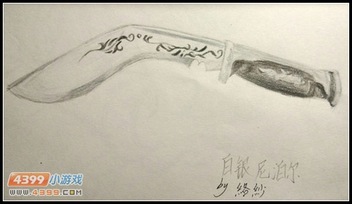 生死狙击玩家手绘-寂静的白银尼泊尔
