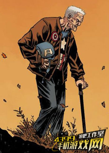 《全新美国队长（All-New Captain America）》老年美国队长Steve Rogers
