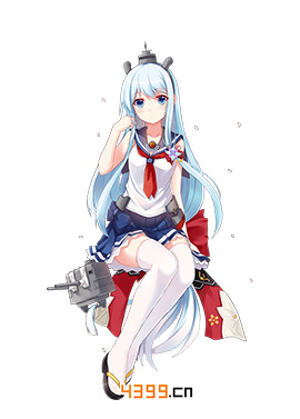 战舰少女r白雪立绘