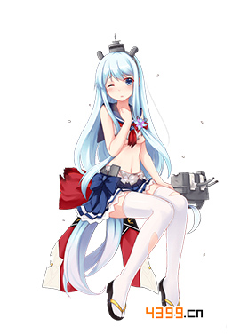 战舰少女r白雪大破
