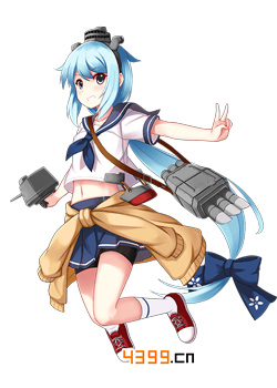 战舰少女r初雪立绘