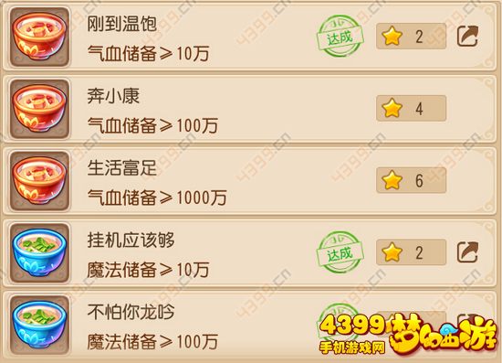 梦幻西游手游成就怎么刷储备信息