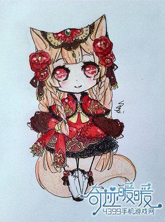 奇迹暖暖罂粟千狐