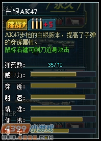 生死狙击白银AK47浅析