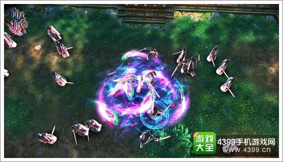 青丘狐传说战斗画面