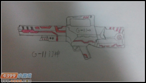 生死狙击玩家手绘-G-11门神