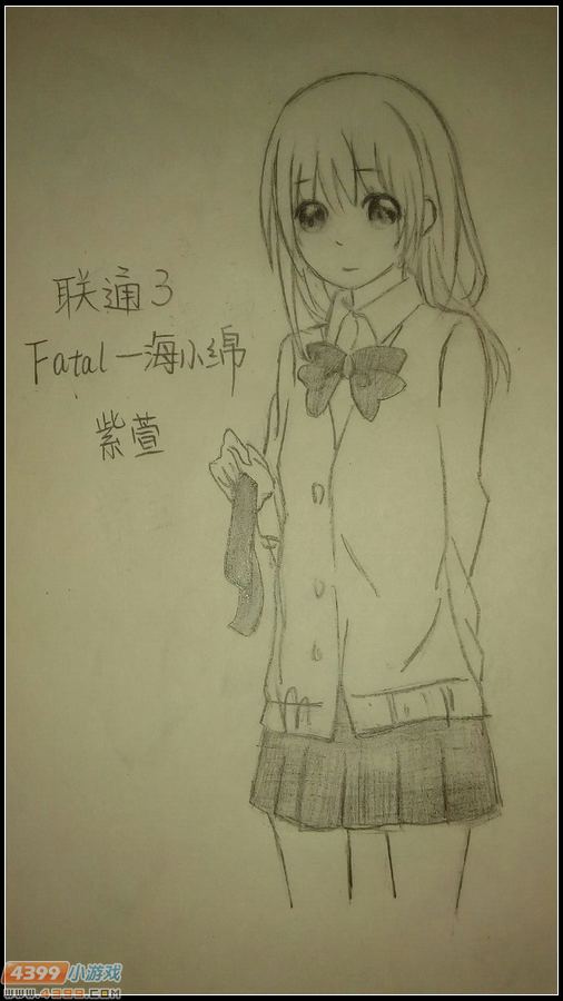 生死狙击玩家手绘-小紫萱