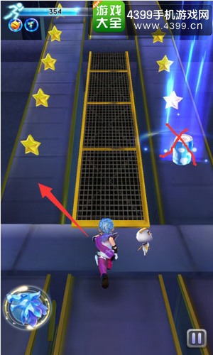 天天酷跑3D剧情模式第4关三星通关攻略