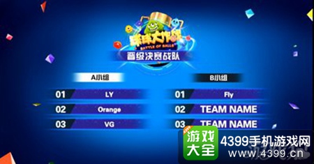 球球大作战嘉年华B组战况