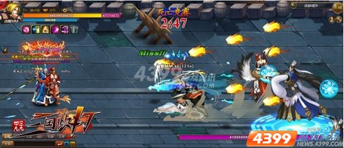 4399三国快打 各大势力决战九州之攻城玩法