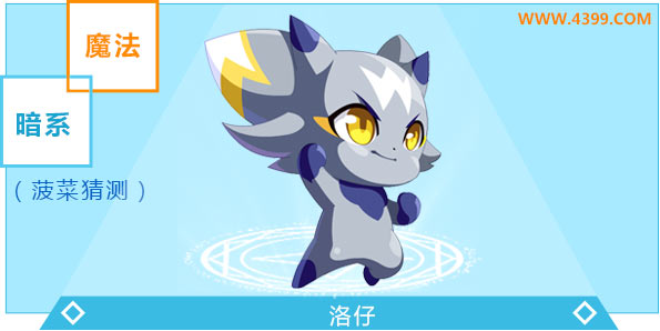 奥奇传说洛仔进化图鉴技能表特长