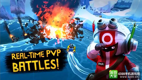 Rovio多人在线新作 操纵快艇来场《海湾战役(Battle Bay)》