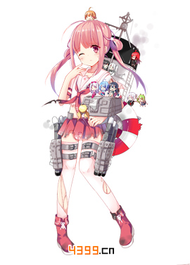战舰少女r睦月大破
