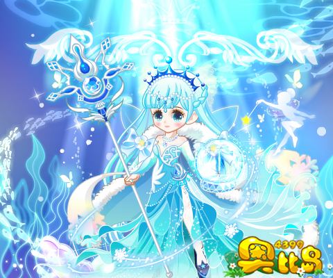 奥比岛奥比秀-月之女神长裙
