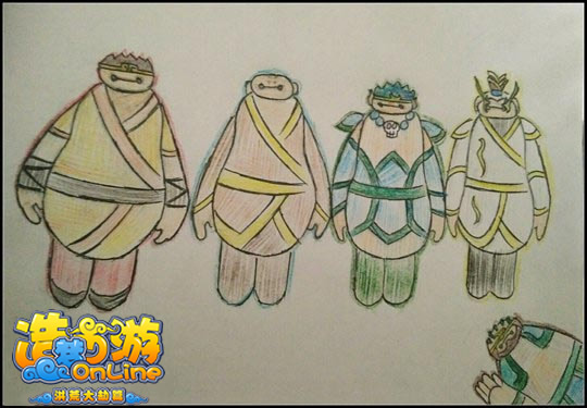 洪荒大劫篇大白版唐僧师徒-4399灭世洪荒