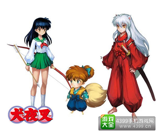 《犬夜叉》手游角色设计图