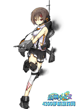 战舰少女r绫波大破