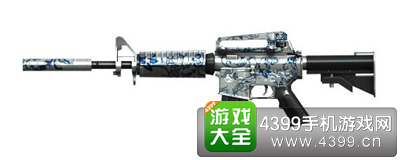 穿越火线(荒岛特训上线)M4A1去青花瓷