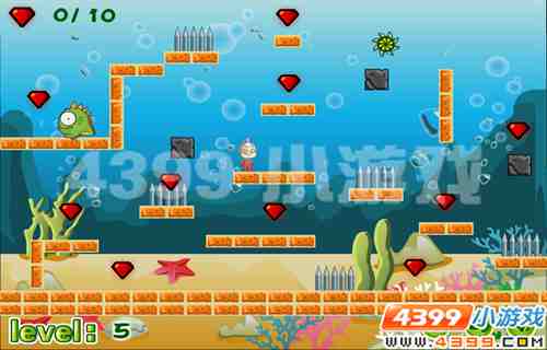 4399《奥特曼海底大冒险》心动不如行动
