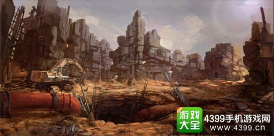 破败的人类文明