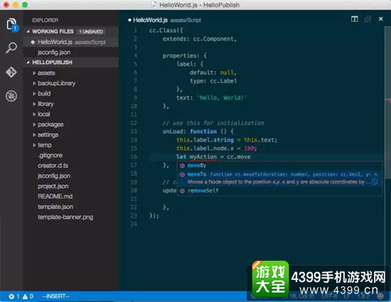 Cocos Creator 1.0正式版首曝